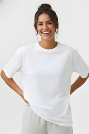 Essential White Relaxed Fit Tee