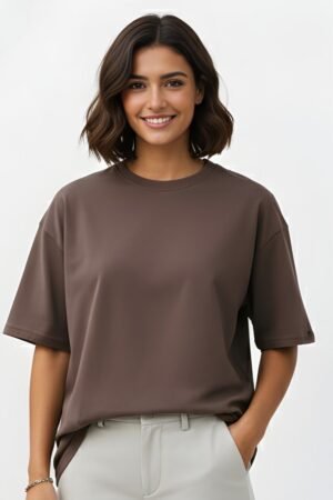 Cocoa Ease Oversized T-Shirt