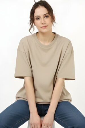 Soft Sand Oversized T-Shirt