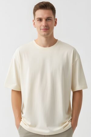 Essential Ivory Oversized T-Shirt