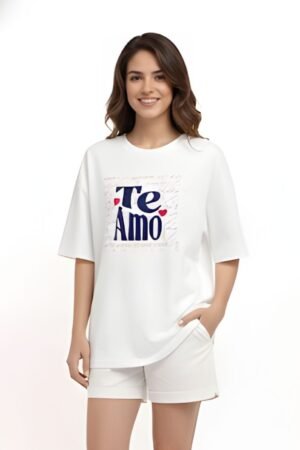 Te Amo Love Edition Oversized T-Shirt