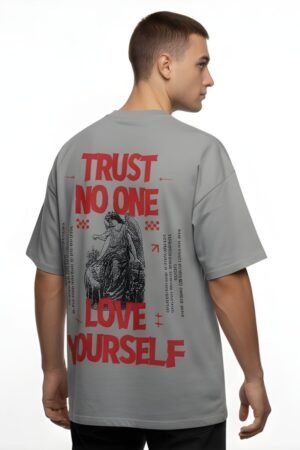 Love Yourself Statement Oversized Tee