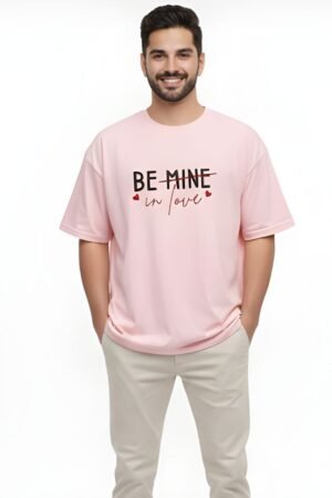 Be Mine in Love Valentine Oversized T-Shirt